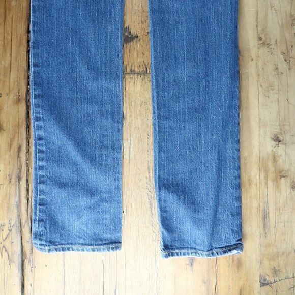 OLD NAVY BLUE DENIM ULTRA LOW WAIST SKINNY STRETCH JEANS SIZE 4 VINTAGE - Picture 8 of 8
